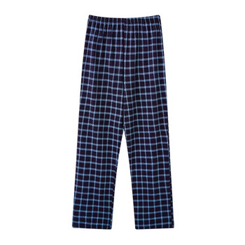 Big Yards 4XL памучни карирани пижами, панталони за сън, пролет, лято, мъжко долнище за мъже, долнище на мъжки пижами, долнище за сън, пижами, панталони