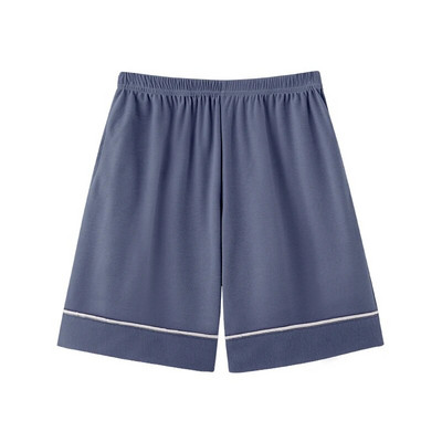 Vienkrāsainas vīriešu kokvilnas īsas bikses L-4XL miega bikses Vīriešu pidžamas bikses apakšā guļamveļa pidžama vīriešiem brīvi pidžama hombre