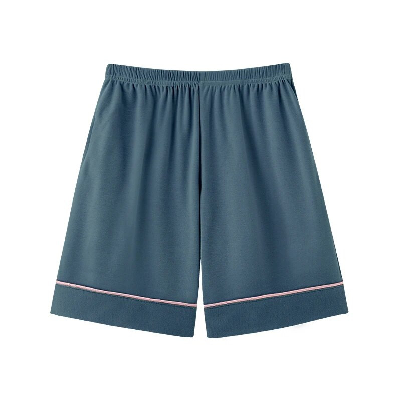 Vienkrāsainas vīriešu kokvilnas īsas bikses L-4XL miega bikses Vīriešu pidžamas bikses apakšā guļamveļa pidžama vīriešiem brīvi pidžama hombre