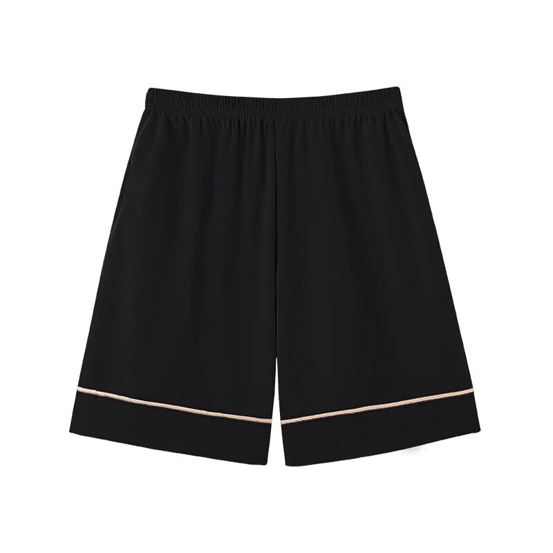 Vienkrāsainas vīriešu kokvilnas īsas bikses L-4XL miega bikses Vīriešu pidžamas bikses apakšā guļamveļa pidžama vīriešiem brīvi pidžama hombre