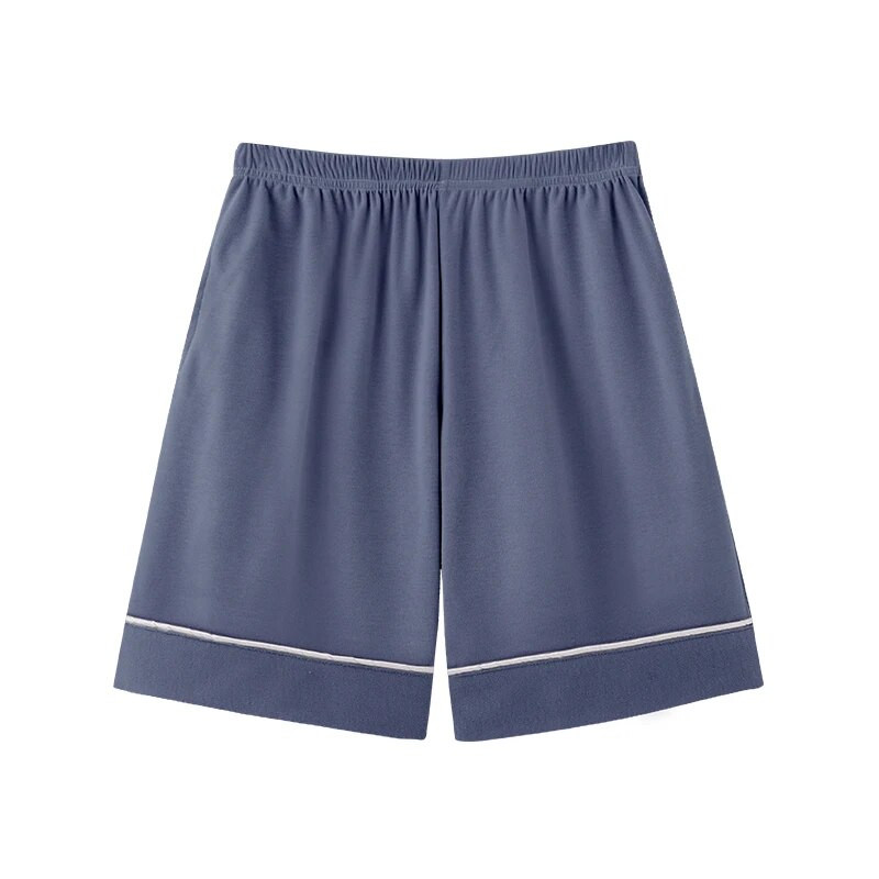 Vienkrāsainas vīriešu kokvilnas īsas bikses L-4XL miega bikses Vīriešu pidžamas bikses apakšā guļamveļa pidžama vīriešiem brīvi pidžama hombre