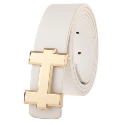 Luksuslik Designer Gold H brändi vöö Meeste Noorte Kvaliteetne meessoost PU-nahast naiste rihmatarvikud teismelistele Teksad Vöö must 3,3 cm