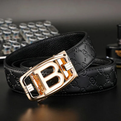 2022. gada augstas kvalitātes dizaineru vīriešu josta Luksusa zīmola slavena vīriešu jostas B sprādzes audekls īstas ādas jostas vīriešiem, platums 3,4 cm