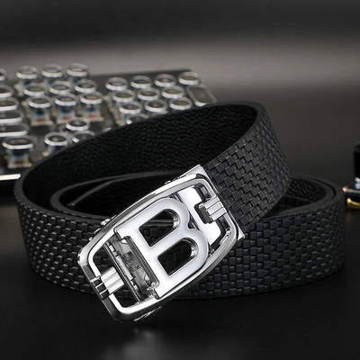 2022. gada augstas kvalitātes dizaineru vīriešu josta Luksusa zīmola slavena vīriešu jostas B sprādzes audekls īstas ādas jostas vīriešiem, platums 3,4 cm