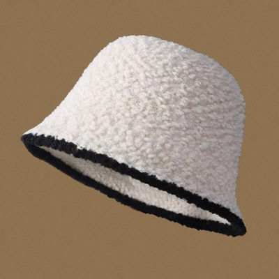 Ziemas kausa cepure elpojoša Colorblock sieviešu hip-hop cepure Vīriešu vilnas salokāma Boba zvejnieka cepure āra ceļojumiem Gorros Panama