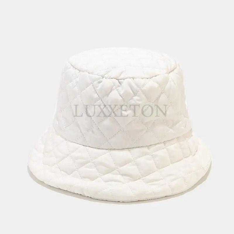 Dūnu kokvilnas zvejnieka cepure Vīriešu un sieviešu vienāda stila rudens un ziemas baseina cepures korejiešu modes savvaļas silta kausa cepure