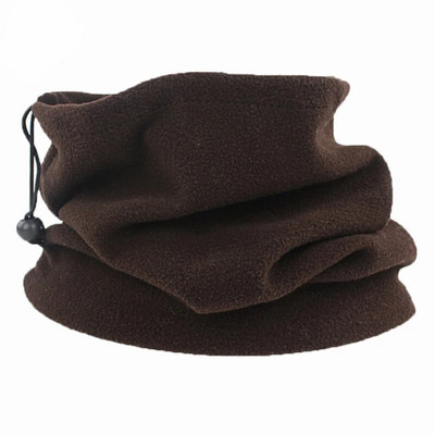Φουλάρι Fleece Κορδόνι Fleece Λαιμό μανίκι Κασκόλ ανδρικό λαιμό Bandana Ζεστό χειμωνιάτικο αντιανεμικό μαντήλι σωλήνα για πρόσωπο Snowboard Ski Buff