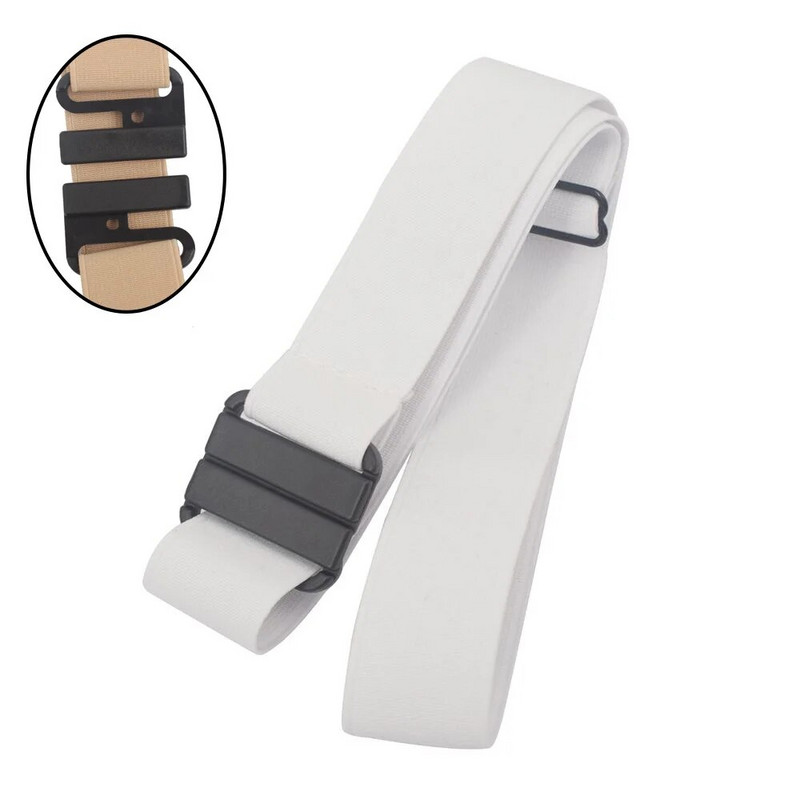 Jauna Unisex elastīga josta bez sprādzes Džinsiem Bikses Kleita Izstiepta jostasvieta Sievietēm Vīriešiem Bez sprādzes Bez Sprādzes Jostas H111