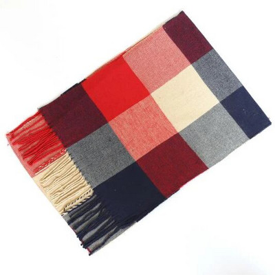 2022 Unisex Χειμερινό καρό ζεστό κασκόλ Ανδρικό κασμίρ σάλι και τυλίγει Πασμίνα μαντήλι Bufanda Θηλυκό Tessel Echarpe Νέο