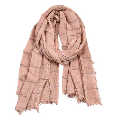 Jesen Zima Pamučno platno Muški šalovi Modni karirani muški šal Topli dugi muški dodaci Dizajnerski šal Bufanda omot