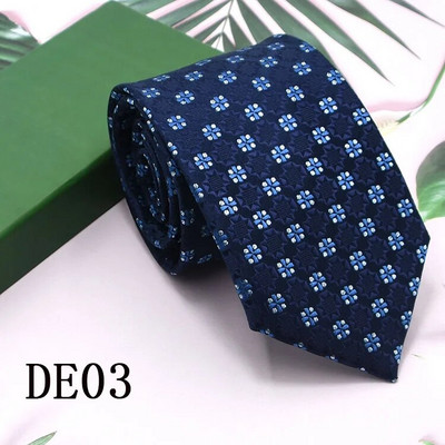 Jauna stila modes vīriešu kaklasaite 7,5 cm zila kaklasaite zaļa un oranža zīda Gravatas vīriešiem Paisley Floral Fit Kāzu darba vieta Slim