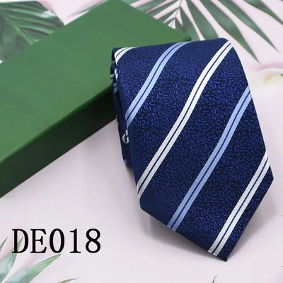 Jauna stila modes vīriešu kaklasaite 7,5 cm zila kaklasaite zaļa un oranža zīda Gravatas vīriešiem Paisley Floral Fit Kāzu darba vieta Slim