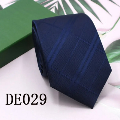 Jauna stila modes vīriešu kaklasaite 7,5 cm zila kaklasaite zaļa un oranža zīda Gravatas vīriešiem Paisley Floral Fit Kāzu darba vieta Slim