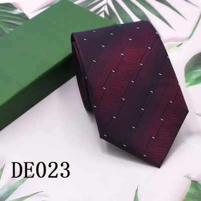 Jauna stila modes vīriešu kaklasaite 7,5 cm zila kaklasaite zaļa un oranža zīda Gravatas vīriešiem Paisley Floral Fit Kāzu darba vieta Slim