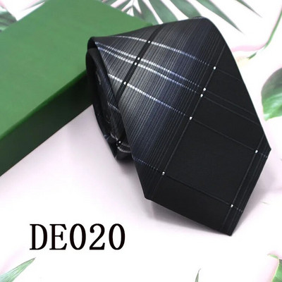 Jauna stila modes vīriešu kaklasaite 7,5 cm zila kaklasaite zaļa un oranža zīda Gravatas vīriešiem Paisley Floral Fit Kāzu darba vieta Slim