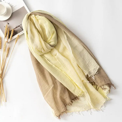 Patchwork Pamučno platno Muški šal Jesen Zima Prugasti šal s kićankama Muška marama sa šalom Modni ležerni muški dodaci za bufande