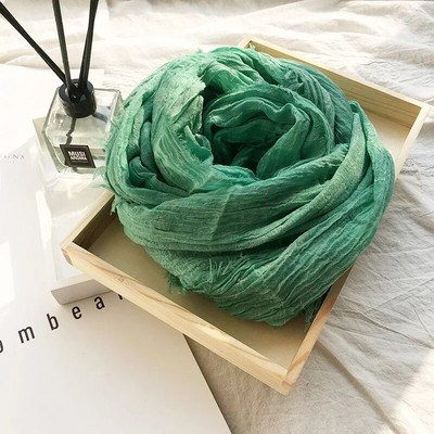 Japán stílusú uniszex pamut vászon sál nyakkendővel festett őszi téli férfi sálak pakolások koreai divat férfi bufandák férfi kiegészítők