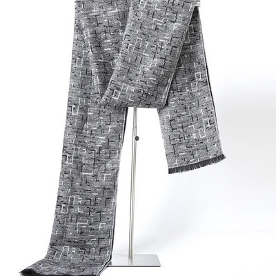 2022-es divat téli férfi sál kockás kasmír kendő férfinak meleg kendő puha hosszú pashmina férfi márka üzleti sálak Bufandas