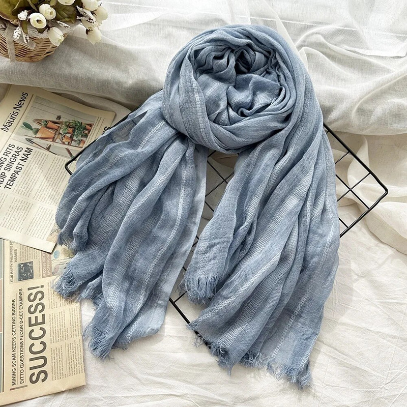 2023 új retro téli férfi gyapjú sál divat férfi csíkos sálak nyakkendőfesték egyszínű meleg pashmina férfi kiegészítők kendőtakaró