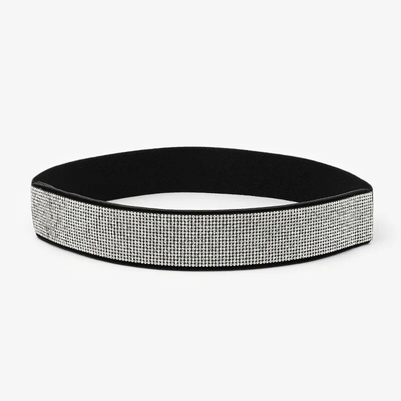 Rhinestone`i litrid korsett elastne vöö naistele Disainer vöörihm Naiste kleit seelik mantel kleit pulma dekoratiivne vöö