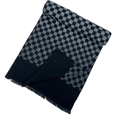 Dizaineris Gamintojas Plaid Vyriškas Šalikas Žiemos Šiltas Kašmyras Vyriški Šalikai Kaklo skarelė Verslo Pashmina Skara Kalėdinės dovanos Vyrui