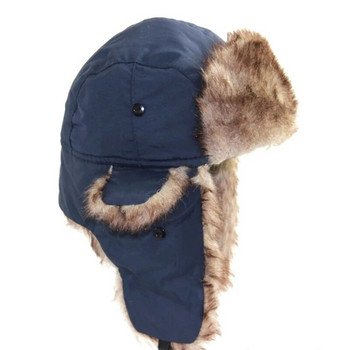 Winter New for Men Tactical Cs Αντιανεμικό βομβαρδιστικό καπέλο αυτιού Unisex Ushanka Ρωσικά ζεστά προστατευτικά αυτιών Καπέλο Balaclava για σκι