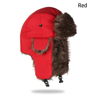 Zimsko novo za muškarce Taktička Cs vjetrootporna bomber kapa s naušnicama Unisex Ushanka Ruski topli štitnici za uši Kape Balaclava skijaška kapa