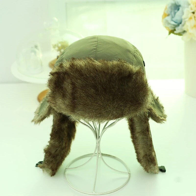 Zimsko novo za muškarce Taktička Cs vjetrootporna bomber kapa s naušnicama Unisex Ushanka Ruski topli štitnici za uši Kape Balaclava skijaška kapa