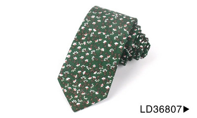 Jaunas kokvilnas kaklasaites Modes ziedu apdrukas kaklasaite kāzu biznesa kostīmiem šaura kaklasaite vīriešiem sievietēm šķelto ziedu kaklasaite Gravatas