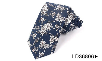 Jaunas kokvilnas kaklasaites Modes ziedu apdrukas kaklasaite kāzu biznesa kostīmiem šaura kaklasaite vīriešiem sievietēm šķelto ziedu kaklasaite Gravatas