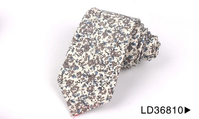 Jaunas kokvilnas kaklasaites Modes ziedu apdrukas kaklasaite kāzu biznesa kostīmiem šaura kaklasaite vīriešiem sievietēm šķelto ziedu kaklasaite Gravatas