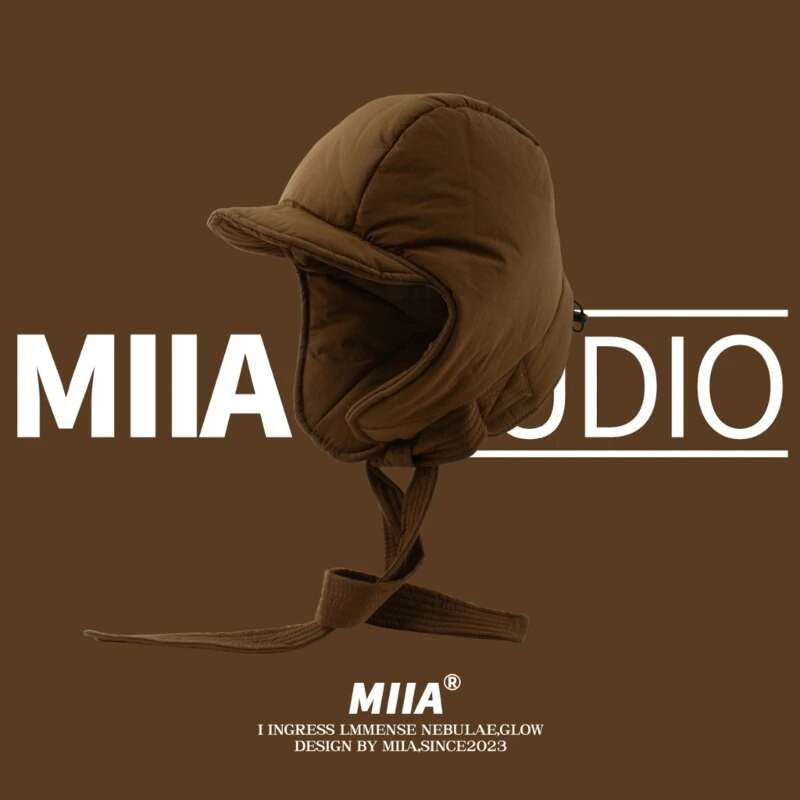 Šešir Troopers Trapper Tople zimske kape Lovačka kapa s remenom za vezanje Pamučna skijaška balaclava zimska kapa otporna na vjetar