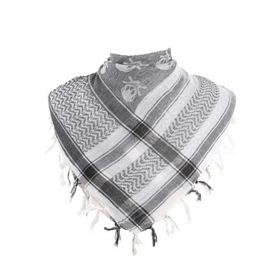 Arapski Keffiyeh četvrtasti šal Vojni taktički šalovi Desert Shemagh Marama s lubanjom i prašinom Otporni na vjetar Šalovi za planinarenje na otvorenom