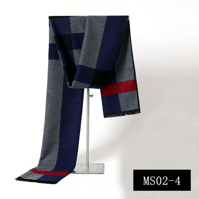 2022. Novi modni karirani muški šalovi Jesen Zima Pashmina Debeli topli šal od kašmira Muški poslovni dugi omoti Klasični šal