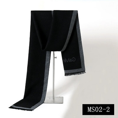 2022. Novi modni karirani muški šalovi Jesen Zima Pashmina Debeli topli šal od kašmira Muški poslovni dugi omoti Klasični šal