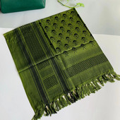 Bieza musulmaņu Shemagh taktiskā tuksneša arābu šalles vīriešiem sievietēm ziemas vējains militārs vēja necaurlaidīgs pārgājiens Keffiyeh galvas kakla šalle