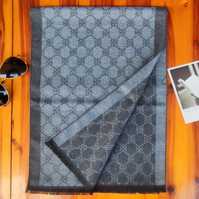 2023 Klasični muški zimski karirani šal Topli šalovi oko vrata od čiste vune Mekani šalovi od kašmira Muški poslovni šal u britanskom stilu