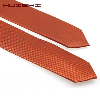 Μονόχρωμο κοστούμι σκούρο πορτοκαλί γραβάτες Ανδρικό πέτο Unisex πολυεστέρα αδιάβροχο ρετρό κορεατικό στυλ Πολύχρωμες γραβάτες αξεσουάρ