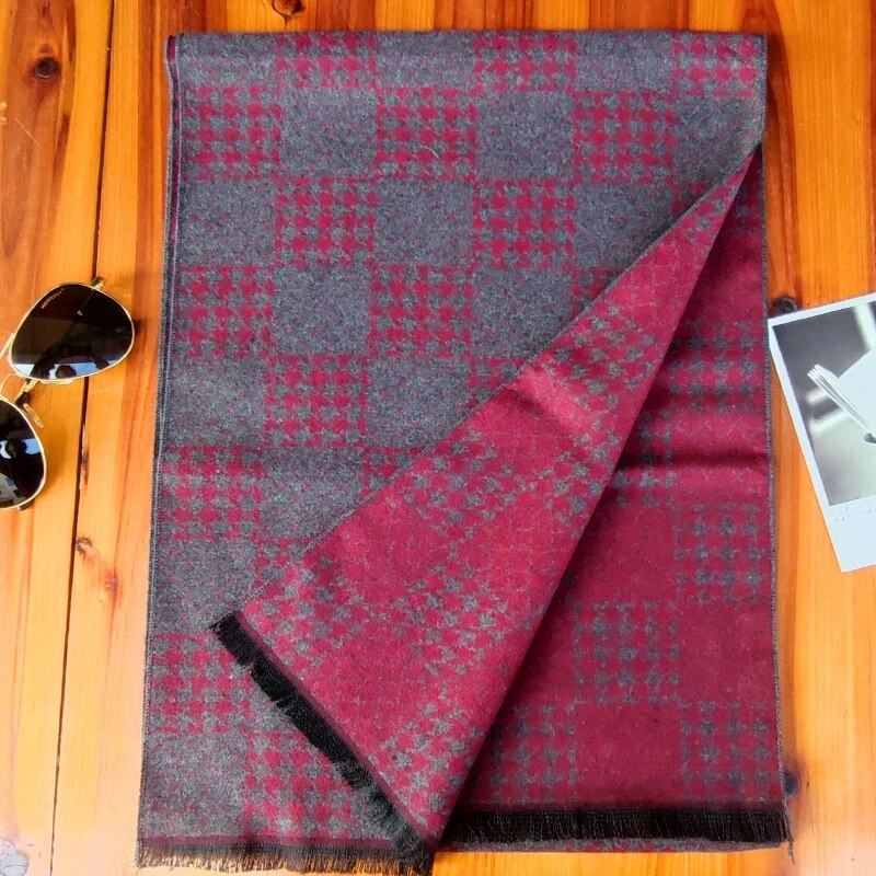 Luksuslik kašmiirist sall meestele Pehme soe talvine Pashmina härrasmehesallid Meeste Bufandas Hombre ärilised pikad ümbrised