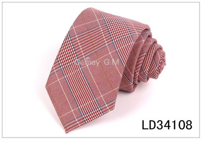 Piros kockás nyakkendők férfiaknak Vékony férfi nyakkendő esküvőre Üzleti alkalmi kockás nyakkendők klasszikus öltönyök vékony nyakkendők Gravatas