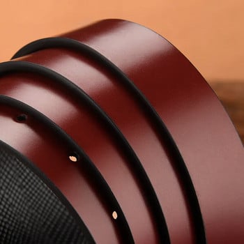 Ανδρικές δερμάτινες ζώνες για άντρες Επαγγελματική αναστρέψιμη πόρπη Classic Unisex γυναικεία ζώνη μέσης τζιν υψηλής ποιότητας 3,0 cm μαύρο λουράκι