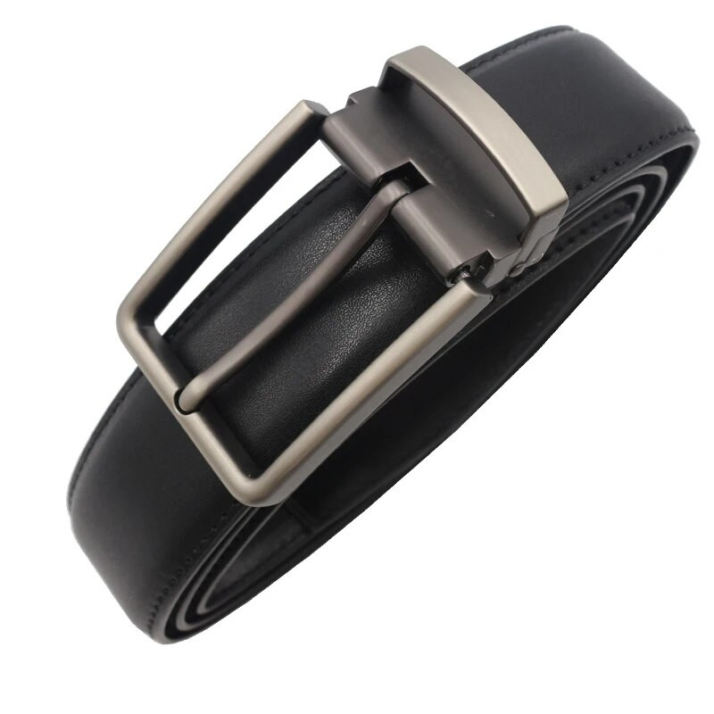 Bekele bolo vīriešu īstas ādas jostas sprādzes, brūnas un melnas biznesa kleitu jostas vīriešiem