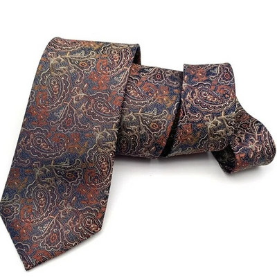 Vīriešu kaklasaite oficiāli biznesam, 8 cm plata šampanieša svītraina, profesionāla kāzu kaklasaite