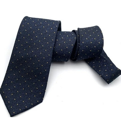 Vīriešu kaklasaite oficiāli biznesam, 8 cm plata šampanieša svītraina, profesionāla kāzu kaklasaite