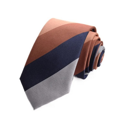 Kaklasaite vīriešiem 6 cm ikdienas vīriešu biznesa kāzu kaklasaite zila sarkana poliestera žakarda kaklasaite
