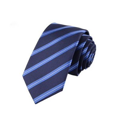 Kaklasaite vīriešiem 6 cm ikdienas vīriešu biznesa kāzu kaklasaite zila sarkana poliestera žakarda kaklasaite