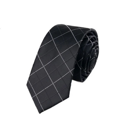 Kaklasaite vīriešiem 6 cm ikdienas vīriešu biznesa kāzu kaklasaite zila sarkana poliestera žakarda kaklasaite