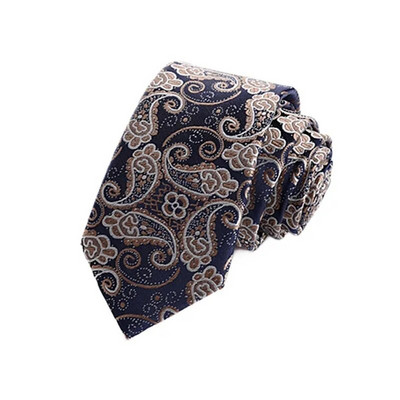 Kaklasaite vīriešiem 6 cm ikdienas vīriešu biznesa kāzu kaklasaite zila sarkana poliestera žakarda kaklasaite