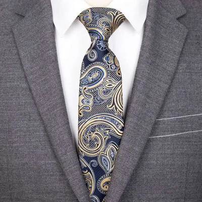 Férfi Jacquard nyakkendő Klasszikus luxus csíkos nyakkendők gyári eladó Férfi Vőlegény Üzleti Esküvői Kiegészítők Ingek Ajándékok nyakkendőhöz