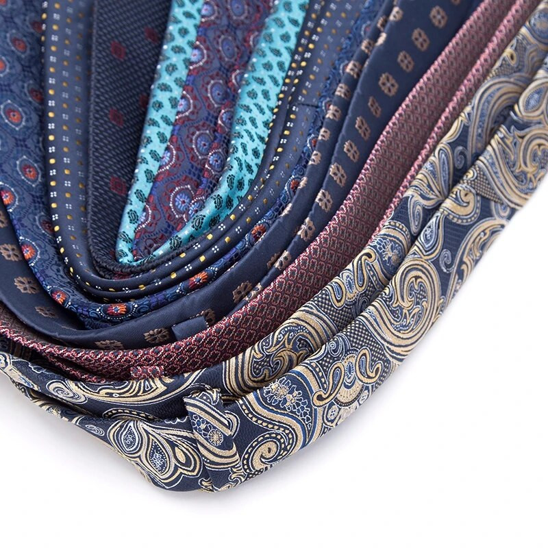 Férfi Jacquard nyakkendő Klasszikus luxus csíkos nyakkendők gyári eladó Férfi Vőlegény Üzleti Esküvői Kiegészítők Ingek Ajándékok nyakkendőhöz